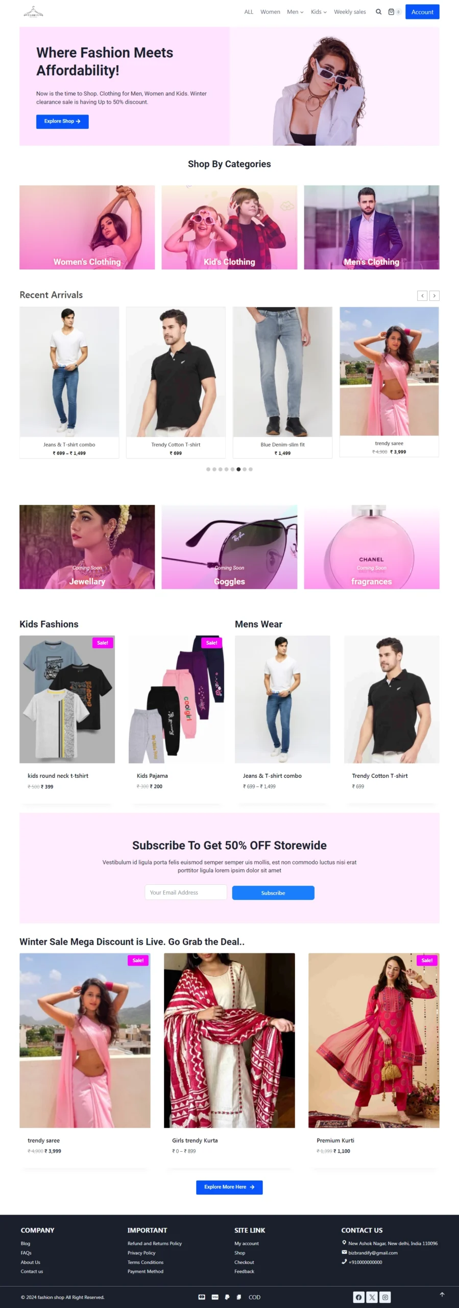ecommerce website ecommerce website scaled